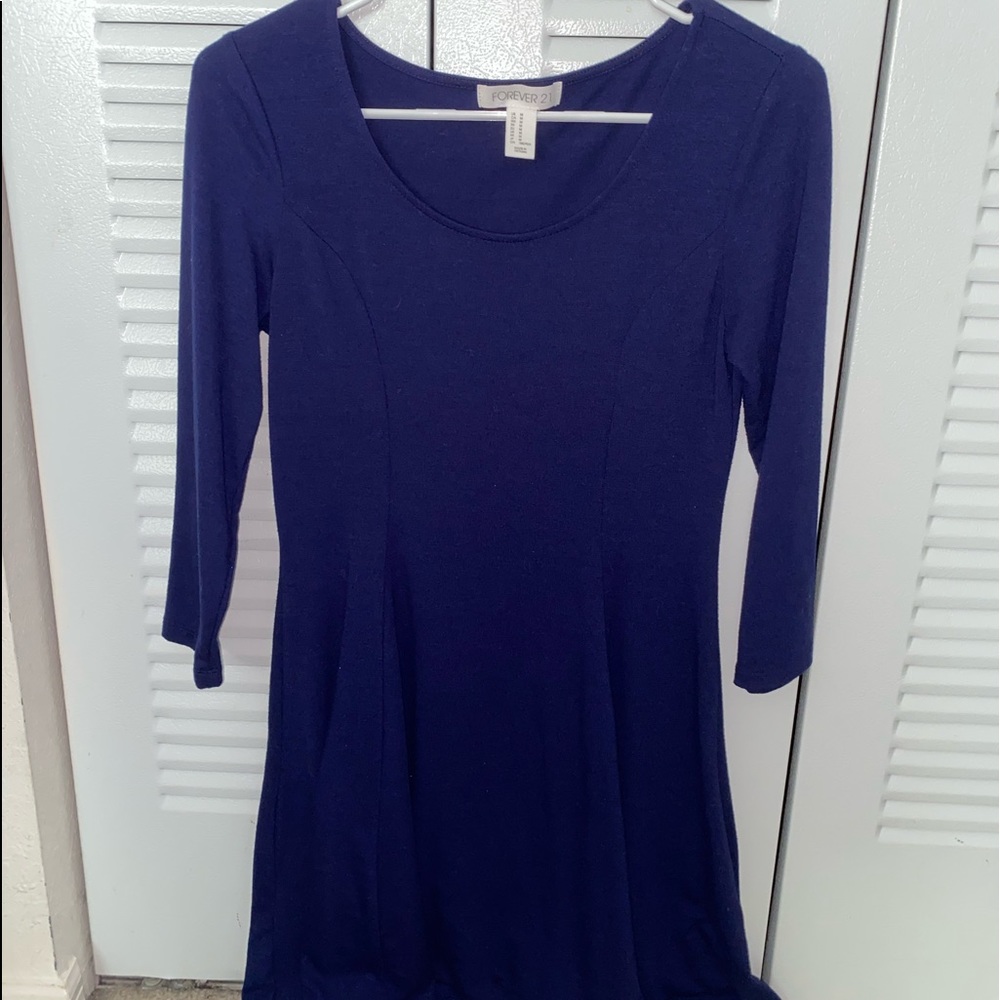 Blue Forever 21 dress 👗